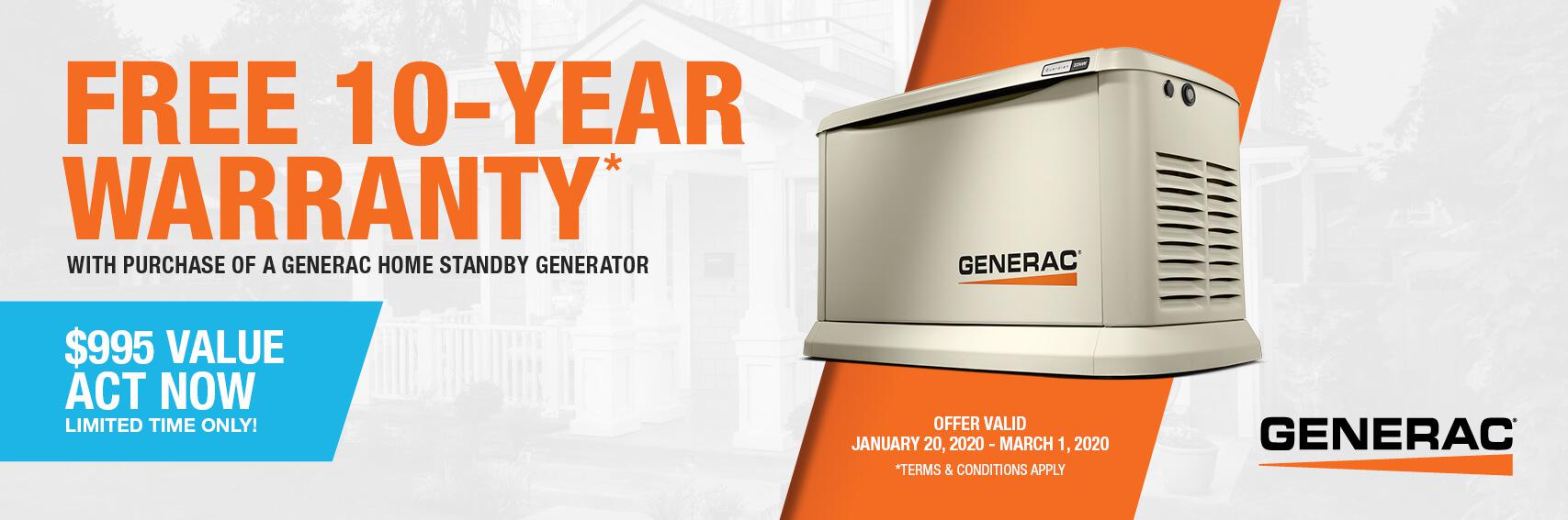 Homestandby Generator Deal | Warranty Offer | Generac Dealer | Richland Center, WI